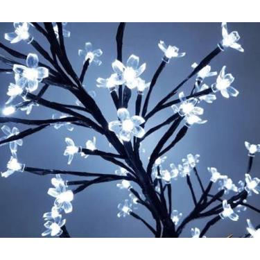 Imagem de Arvore Cerejeira 48 Leds com funções Branco Frio - V8