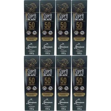 Imagem de Revenda 8 Pomada Massageadora 50 Ervas Naturais Super 150g - Kinature