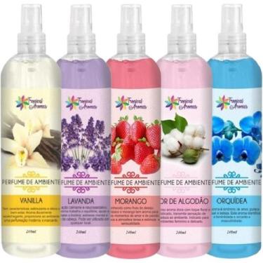 Imagem de Atacado Kit 5 Perfume de Ambiente 240ml Odorizador Tropical - Tropical