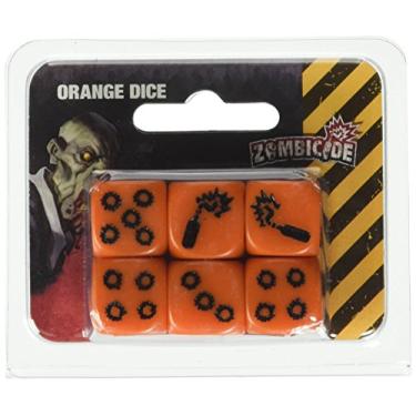 Imagem de Zombicide Orange Special DICE - Add Flair to Your Games and Roll in Style! Cooperative Strategy Game with Tabletop Miniatures, Ages 14+, 1-6 Players, 1 Hour Playtime, Made by CMON