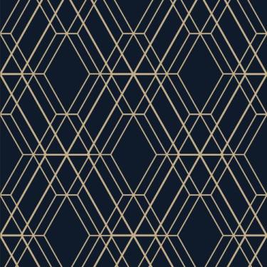 Imagem de Papel de Parede Geométrico Epona - Rolo com 10 Metros  Revestimento - 