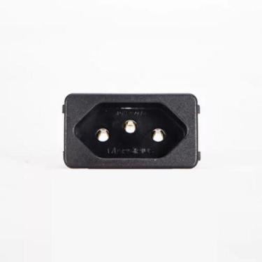 Imagem de Tomada Margirius Para Caixa Embutir Padrão Weg 10/20a Preto