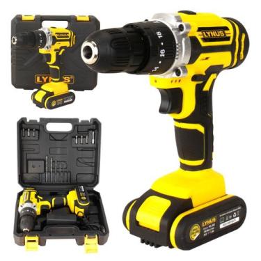 Imagem de Parafusadeira Furadeira Impacto 20v C/ Maleta PFL-20CI - Lynus