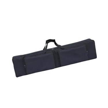 Imagem de Generic Estojo para piano elétrico 88 teclas, bolsa para show com bolso acolchoado, à prova de choque, bolsa de transporte portátil, bolsa de ombro para, a