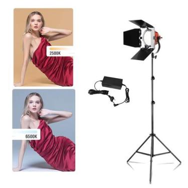 Imagem de Iluminação de Estúdio Flash Tocha Led Bicolor e Tripé 2,0 metros SHL11