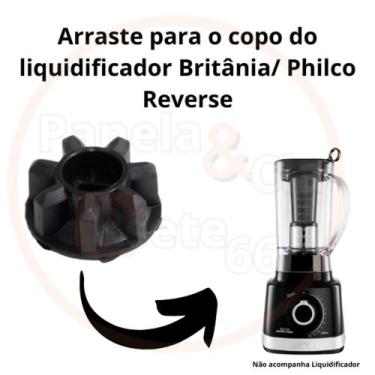 Imagem de Arraste para o copo do liquidificador Britânia/ Philco Reverse