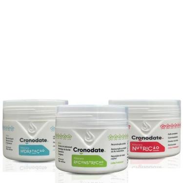 Imagem de Cronodate Vloss Mascaras Nutrição Hidratação & Reconstrução 3x Mask P/
