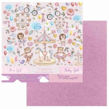 Imagem de Papel Scrapbook Opadecor Parque Encantado 3 30,5x30,5 3253 Opa