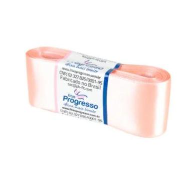 Imagem de Fita de Cetim Progresso 38mm nº9 - 10m Cor 392 Salmon - 01 unidade - F