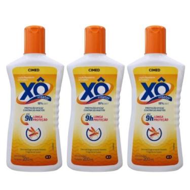 Imagem de Kit 3x Repelente Xô Inseto Loção 200ml - CIMED
