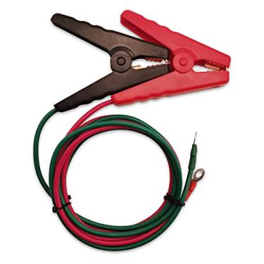 Imagem de HIBUMFX Cabos de Salto para Cerca Elétrica de Fazenda de 4 Pés - Fio de Cobre Estanhado Listado Na Ul com Clipe de Crocodilo para Energizador para Cerca de Arame e Sistema de Aterramento(Conjunto de C