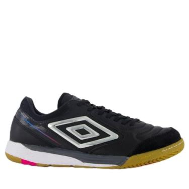 Imagem de Chuteira Umbro Adamant Master Class Pro Bump Futsal Preta e Cinza