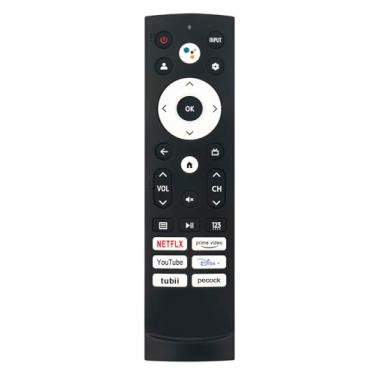 Imagem de ERF3M90H Controle remoto IR de substituição para Hisense LED 4K UHD Smart Google TV 43A6H 43A65H 43A68H 50A6H 50A65H 75A6H 75A65H 75A68H 50U6H 55U6H 65U6H 75U6H 55U7G 65U7G U7G 75 U7G 55U8H 65U8H