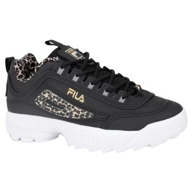 Imagem de Tenis Infantil Casual Conforto Onça Fila Disruptor