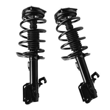 Imagem de PAROD Amortecedores dianteiros adequados para Nissan Sentra 2014-2016, 2017-2019 Sentra S, SL, SR, SV, com conjunto de mola helicoidal substituto para 172948 172947