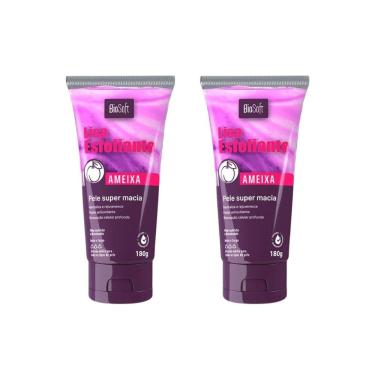 Imagem de Creme Esfoliante Soft hair 180g Ameixa - Kit C/ 2un