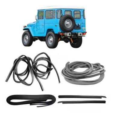 Imagem de Kit Borracha Porta Mala Canaleta Pestana Toyota Bandeirante - Supercen