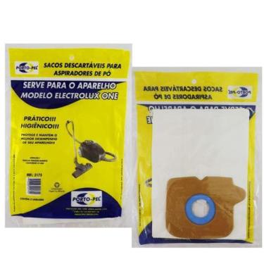 Imagem de 03 Saco Para Aspirador De Pó Electrolux One Portobel - Porto-Pel Colet