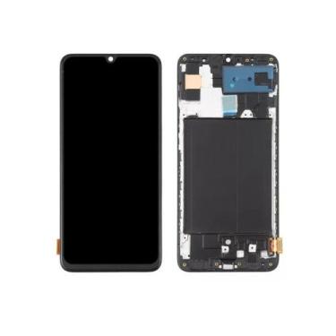 Imagem de Tela frontal touch display s a70 orig c/aro lcd maior - COMPATIVEL