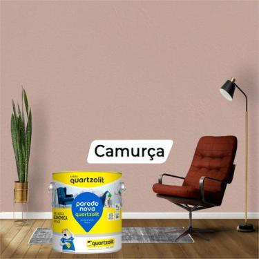 Imagem de Tinta Latex Acrilica Antimofo Lata Fosco Economica 3,6 L - Kit C/ 2 - 