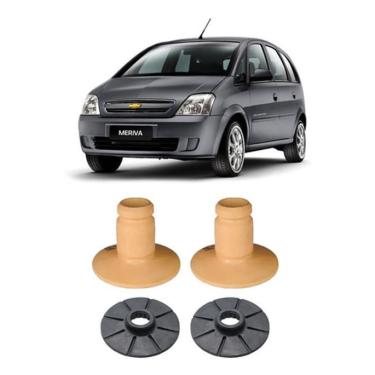Imagem de Kit Calço + Batente Amortecedor Traseiro Meriva 2003 A 2012