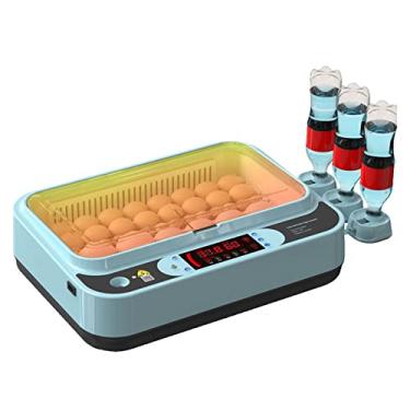 Imagem de Incubadora de ovos, incubadora de aves, incubadora de ovos, totalmente automática, chocadeira, pássaro, codorna, pintinho, incubadora, incubadora, 64 peças, chocadeira elétrica dupla para chocar