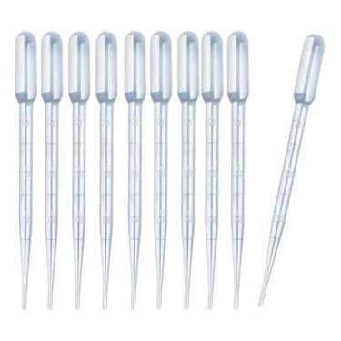Imagem de KIT 100 PIPETA PASTEUR PLASTICA 3ML