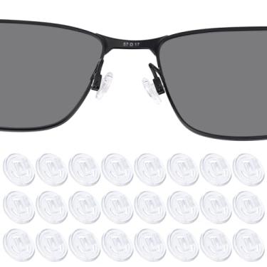 Imagem de DROGO 12 pares de almofadas de nariz de substituição de silicone macio para Maui Jim Baby Beach/Kahuna/Kawika/Mahina/Wiki Wiki; para Oakley WireTap/Whisker/Crosshair 2.0 OO4044/Half Wire 2.0 óculos