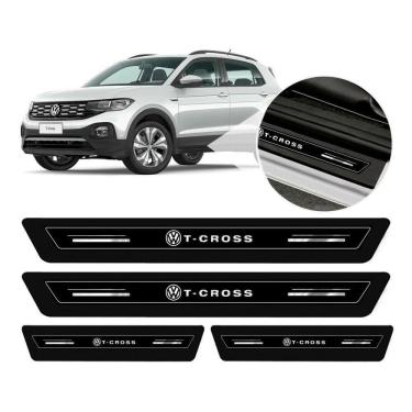 Imagem de Soleira De Porta T-Cross Preto Platinum 8 Peças