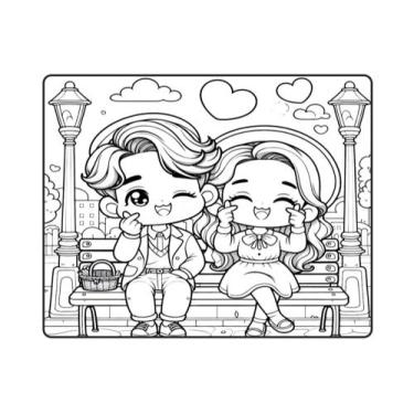 Imagem de Desenho colorir e pintar - 50 Desenhos - 15 x 21 cm - Papel gramatura 