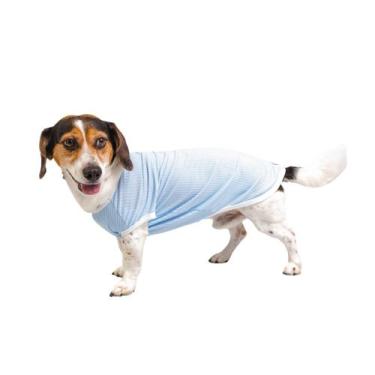 Imagem de Roupa Pet Canelada Azul Claro - Luvy Pet, P
