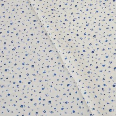 Imagem de Tecido de algodão com estampado de flores trançadas dinâmicas da The Yard, fabricado no Japão, adequado para vestidos da moda, camisas, saias, acolchoado e artesanato (8 jardas, fundo branco quebrado