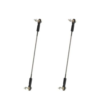 Imagem de Gracilaria 2PCS RC Toy Push Rod Adjustable Tie Rods Ball Head Joint Servo Linkage Link Rod for RC Airplane Helicopter Car Boat DIY Model Toy Parts (M3x150mm)