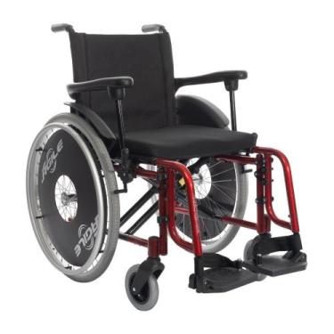 Imagem de Cadeira De Rodas Alumínio Agile 120Kg 44X42X40 Ver Jaguaribe