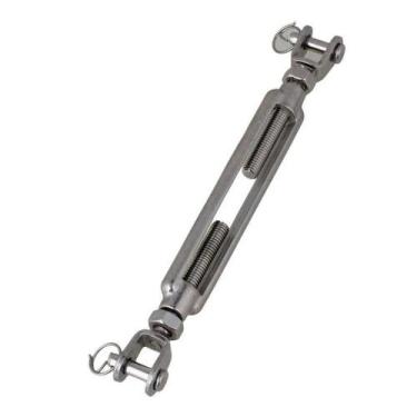 Imagem de Esticador Garfo Garfo em Aço Inox 12Mm Cabo De Aço Corrente - Abrolhos