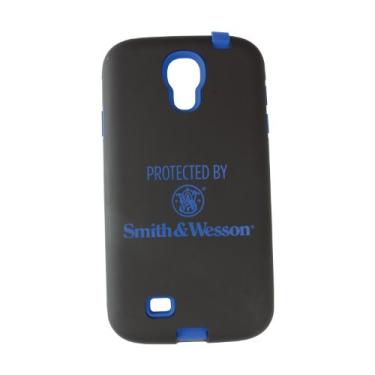 Imagem de Allen Company Capa para celular Smith and Wesson Galaxy S4, preto/azul