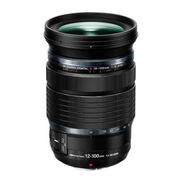 Imagem de Sistema OM Olympus M.Zuiko Digital ED 12-100 mm F4.0 é PRO para câmera de sistema micro quatro terços, lente de zoom de alta ampliação, design selado contra intempéries, embreagem MF, botão L-Fn