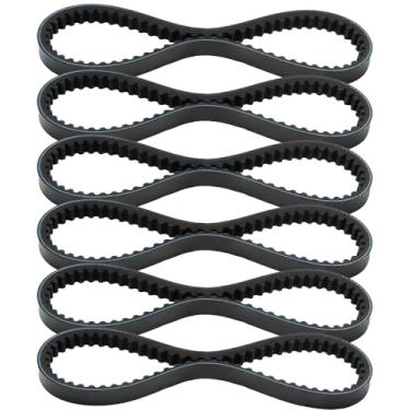 Imagem de laffoonparts 6 peças 669 18 30 CVT correia de transmissão, substituição para Roketa Taotao Vespa GY6 49CC 50CC 139QMB 1P39QMB 4 tempos ATV Scooter Kart