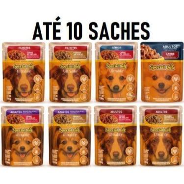Imagem de Saches special cat ou special dog ultralife sabores variados - Special