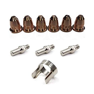 Imagem de LOTOS Conjunto de consumíveis de cortador de plasma NCON12 para cortadores de plasma LTP5500D LTP5500DCNC LTP6300D LTP6300DCNC Non-HF Blow Back Arc Start Plasma Cutters