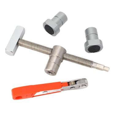 Imagem de Grampo de Cão de Aço Inoxidável 19 Mm para Mesa Madeira Com 2 Cães Bancada e Ferramenta Portátil para Carpinteiros