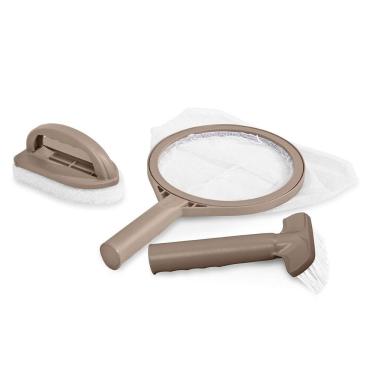 Imagem de Kit De Limpeza E Manutenção Pure Spa Intex Peneira Escova Esponja