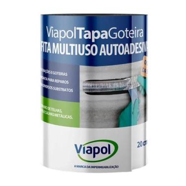 Imagem de Fita Autoadesiva Multiuso Tapa Goteira 20cmx10m Viaflex - 000147