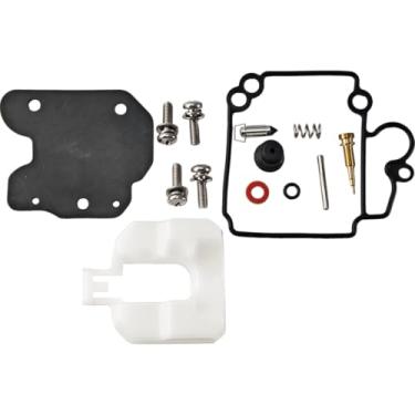 Imagem de SPJIUQI Kit de reparo de carburador 67C-W0093-00-00 para Yamaha 4 tempos 25HP 30HP 40HP JET 40854256 para motores de popa Mercury 4 tempos 25HP 30HP 40HP