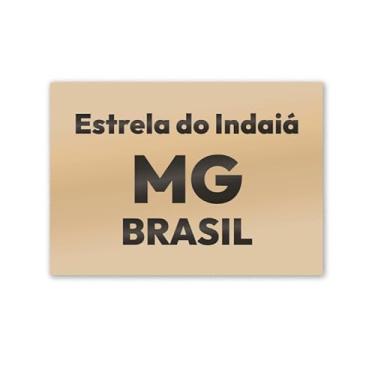 Imagem de Imã de Geladeira Estrela do Indaiá MG MDF 8x5