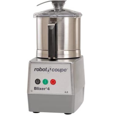 Imagem de Robot Coupe Liquidificador/Misturador Comercial Vertical De Alta Velocidade Blixer 4, Tigela Aço Inoxidável 4,5 Litros, 1 Velocidade, Aço, 120 Vol, 1-1/2 Hp