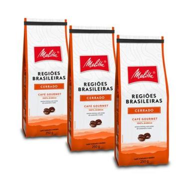 Imagem de Café Melitta Regiões Brasileiras Cerrado Kit 3 Pacotes 250g