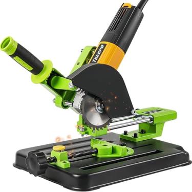 Imagem de MOLORATE Lixadeira Anglular Esmerilhadeira, Esmerilhadeira Angular 115mm-150mm, Com 1 lâmina de serra de esquadria para trabalho em metal Corte fácil de vergalhões em casa
