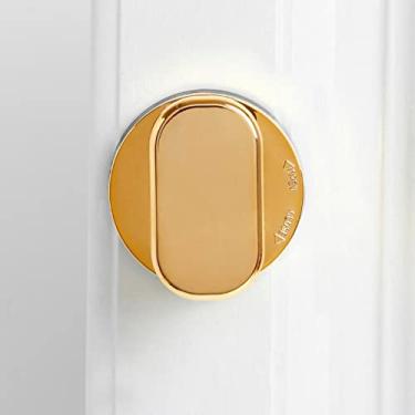 Imagem de KAFENDA Puxador de porta de espelho de vidro com ventosa poderosa, gaveta de geladeira, ventosa de banheiro, corrimão de parede, alça de chuveiro de banheira gaveta de cozinha alça de armário ventosa (dourado)