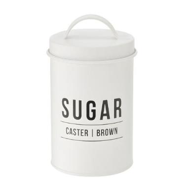 Imagem de Porta Herméticos Açúcar Condimentos Decoração 800ml Organizador Lata A